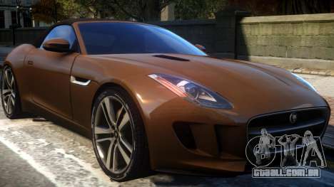 2014 Jaguar F-Type (EPM) para GTA 4