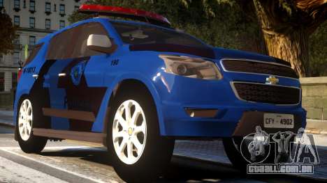 Chevrolet Trailblazer 2015 para GTA 4