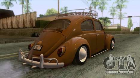 Volkswagen Beetle 1996 para GTA San Andreas