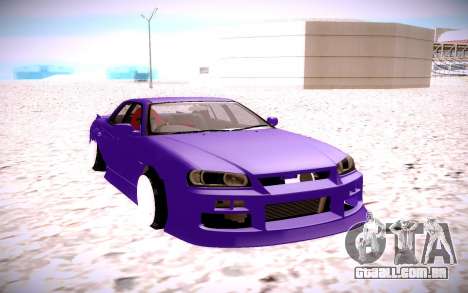 Nissan Skyline R34 para GTA San Andreas