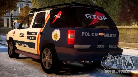 Chevrolet Blazer 2010 - GTOP PMDF para GTA 4