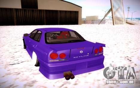 Nissan Skyline R34 para GTA San Andreas