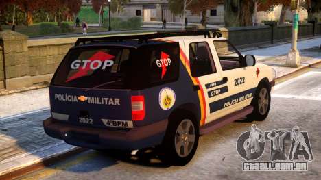 Chevrolet Blazer 2010 - GTOP PMDF para GTA 4