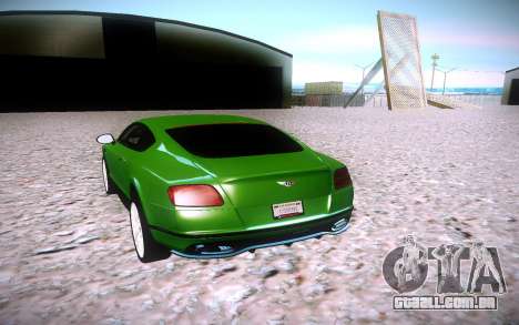 Bentley Continental para GTA San Andreas