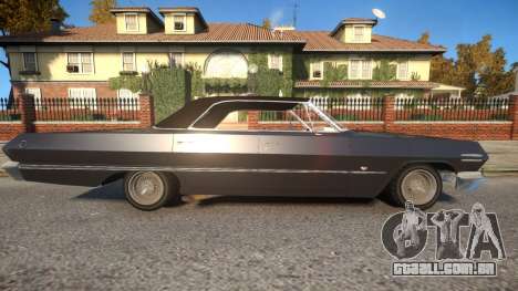 Chevrolet Impala 1964 Low rider para GTA 4