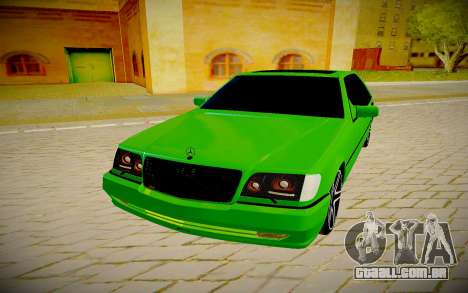 Mercedes-Benz S600 W140 para GTA San Andreas