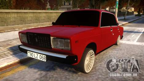 VAZ 2107 Forever Azerbaijan para GTA 4