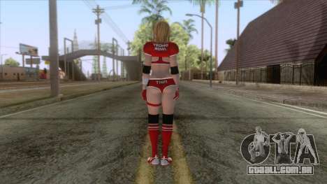 Tecmo Bowl - Tina Skin para GTA San Andreas