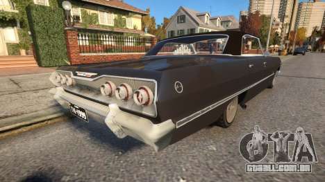 Chevrolet Impala 1964 Low rider para GTA 4