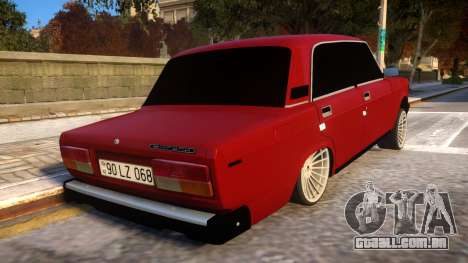 VAZ 2107 Forever Azerbaijan para GTA 4