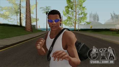 Franklin Clinton Robber Style GTA V para GTA San Andreas