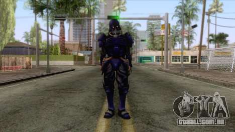 Kerberos Panzer Cop Blue Skin para GTA San Andreas