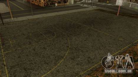 Basketball Court Retextured para GTA San Andreas
