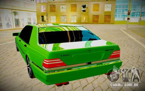 Mercedes-Benz S600 W140 para GTA San Andreas