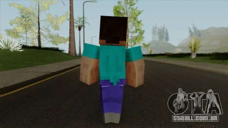 Steve x4 Minecraft para GTA San Andreas