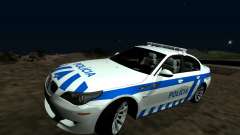 BMW M5 E60 PSP - português / português-Carro de Polícia para GTA San Andreas