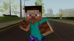 Steve x4 Minecraft para GTA San Andreas