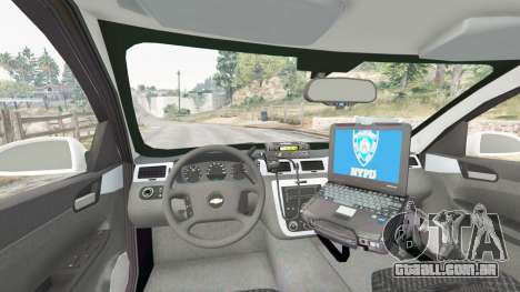 Chevrolet Impala 2007 NYPD v1.1 [replace]