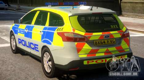 Police Ford Focus Estate IRV V.1 para GTA 4