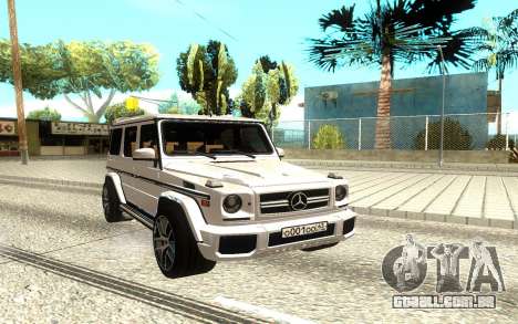 Mercedes-Benz G63 AMG para GTA San Andreas