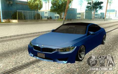 BMW M4 F82 2014 Low Poly para GTA San Andreas