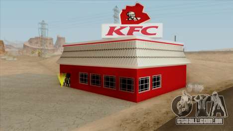 Bone County KFC Restaurant para GTA San Andreas