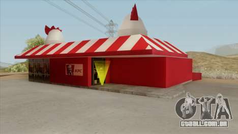 Tierra Robada KFC Restaurant para GTA San Andreas