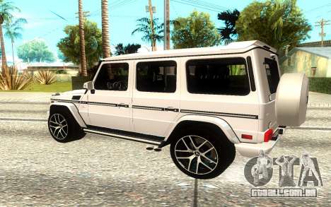 Mercedes-Benz G63 AMG para GTA San Andreas