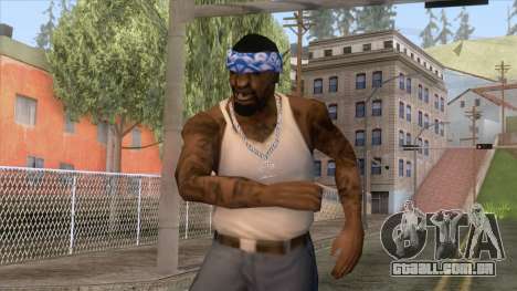 Crips & Bloods Fam Skin 5 para GTA San Andreas