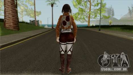 Naotora Extra Costume 01 Attack on Titan para GTA San Andreas