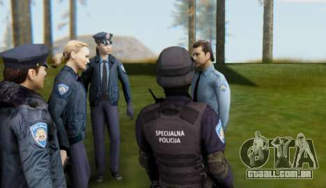 Croata Policiais Pack para GTA San Andreas