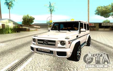 Mercedes-Benz G63 AMG para GTA San Andreas