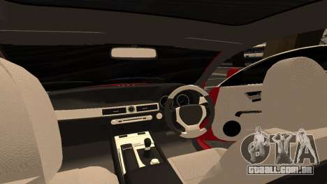 Lexus GS450h para GTA San Andreas