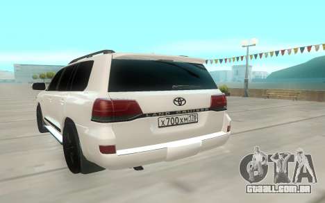 Toyota Land Cruiser 200 para GTA San Andreas