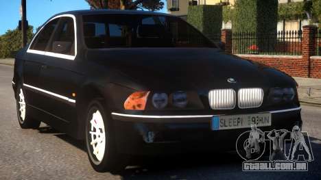 BMW 525i E39 para GTA 4