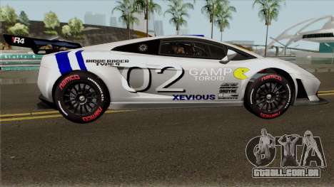 Lamborghini Gallardo Racing Team Solvalou RR-TYP para GTA San Andreas