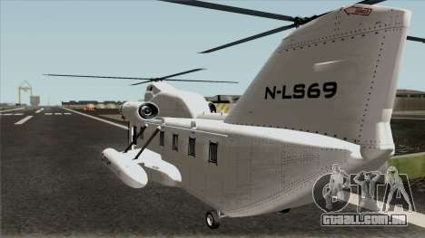 Cargobob Jetsam GTA V para GTA San Andreas