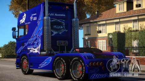 Scania R580 Longline Custom PJ8 para GTA 4