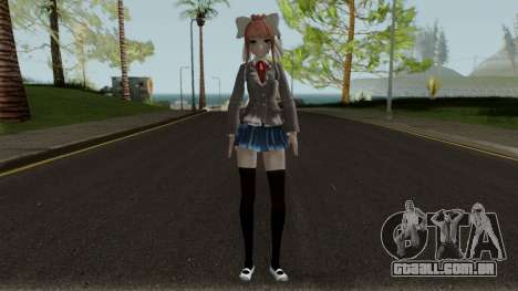 Monika (DDLC) para GTA San Andreas