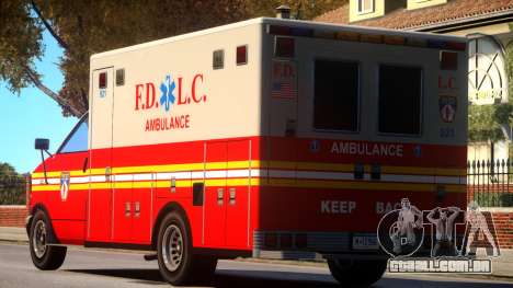 Ambulance FDLC para GTA 4