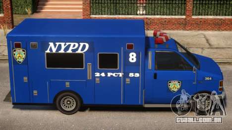 Police NYPD Van para GTA 4