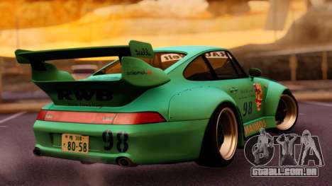 Porsche 993 GT2 RWB LOMIANKI para GTA San Andreas