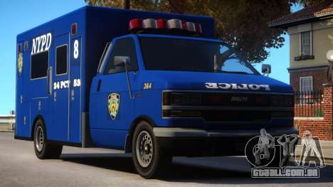 Police NYPD Van para GTA 4