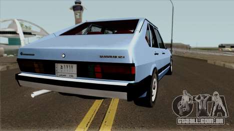 Volkswagen Passat Pointer LSE Iraque 1984 para GTA San Andreas