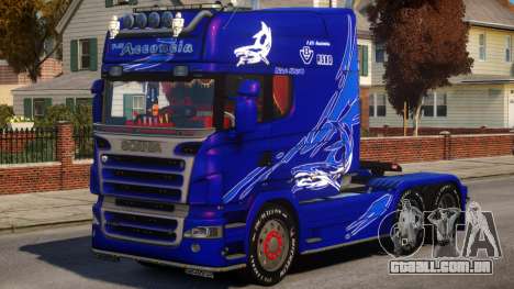 Scania R580 Longline Custom PJ8 para GTA 4