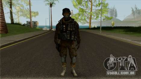 Multicam Ranger from Call of Duty: MW2 para GTA San Andreas