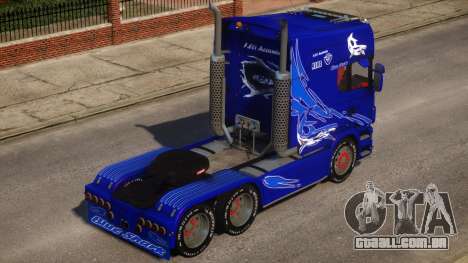 Scania R580 Longline Custom PJ8 para GTA 4