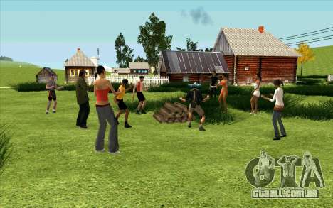 Festa na aldeia (GTA Penal Rússia) para GTA San Andreas