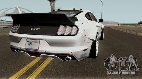 Ford Mustang GT Widebody para GTA San Andreas