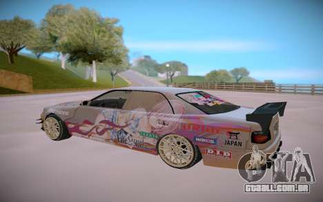 Nissan Skyline GT-R R34 Toyota Chaser para GTA San Andreas